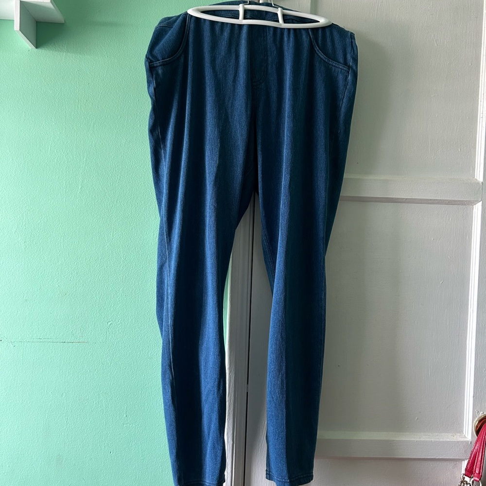 Blue Denim Pants